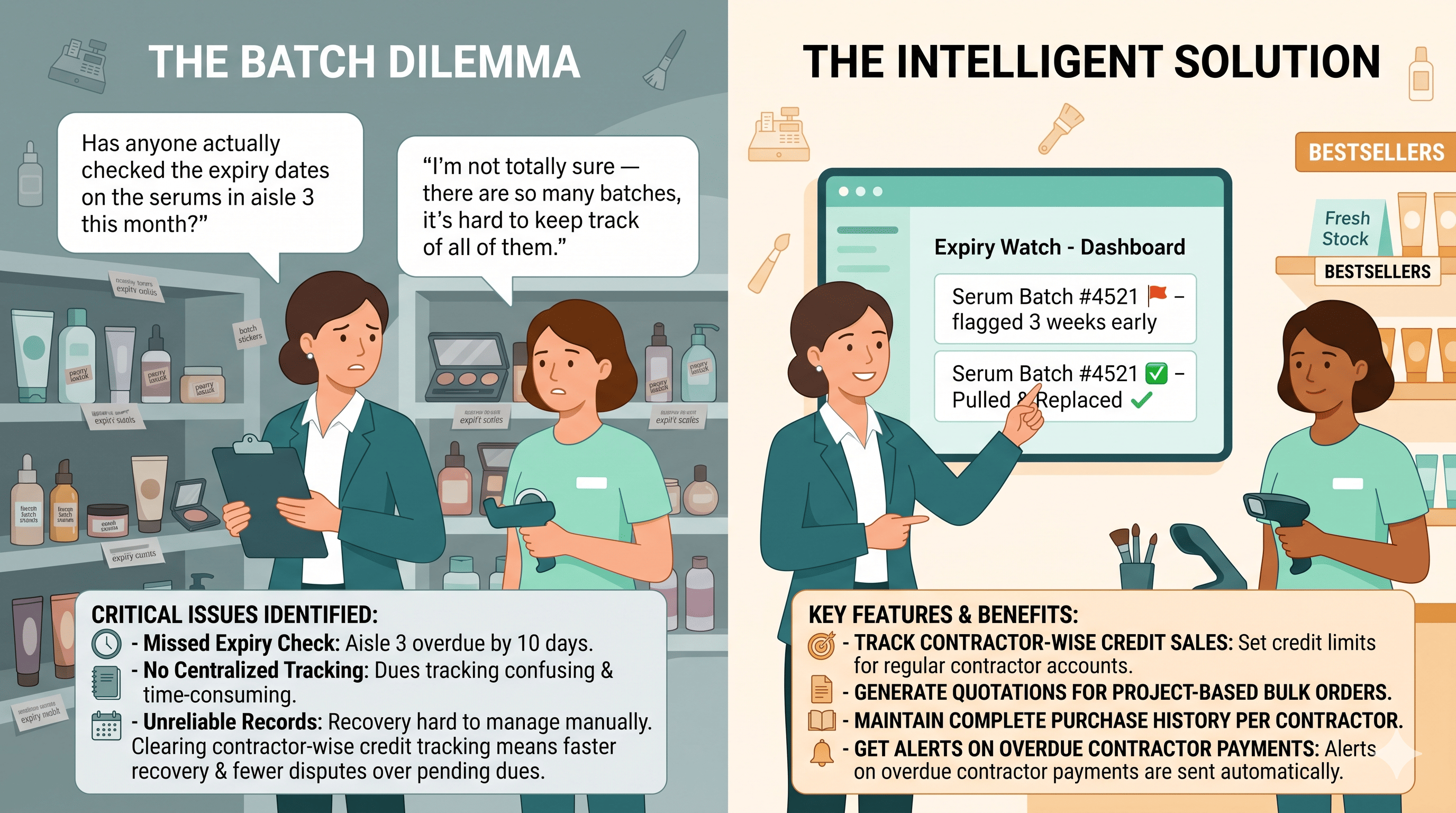 Cosmetics Management Platform image