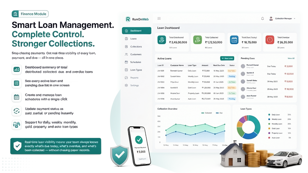 Tracking Loans and Collections Manually Is a Daily Nightmare