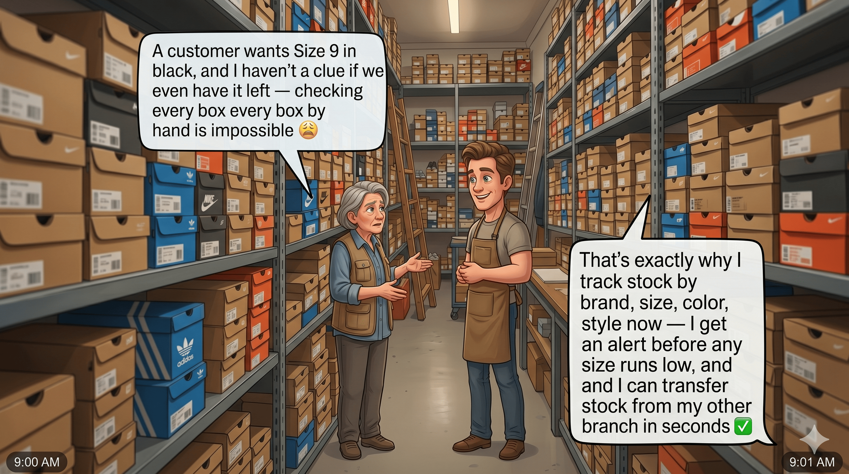 Footwear Shop Management Platform image