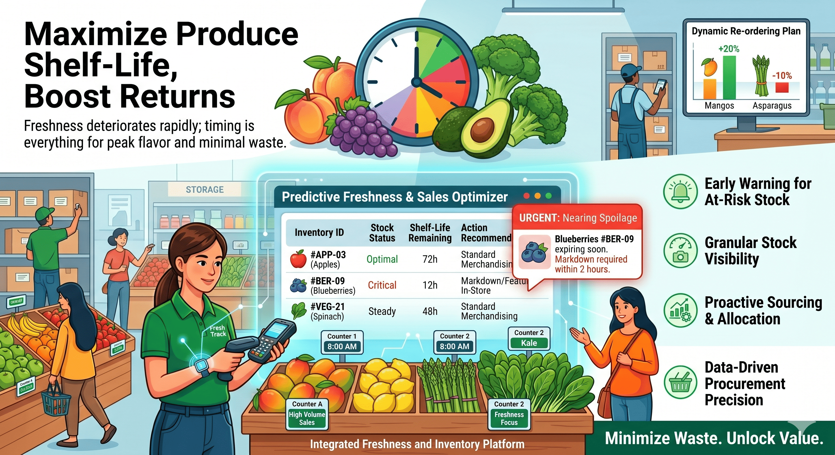 Fruits & Vegetables Management Platform image