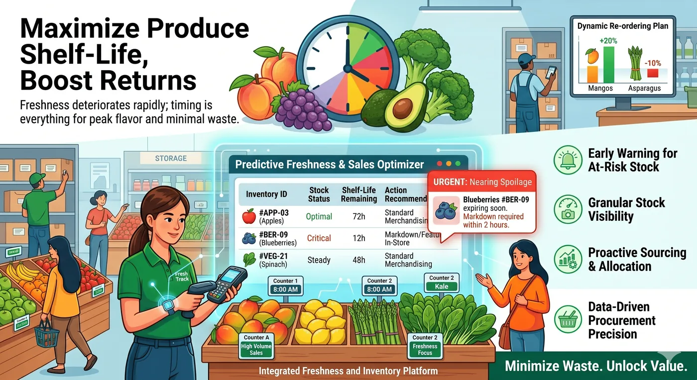 Fruits & Vegetables Management Platform image