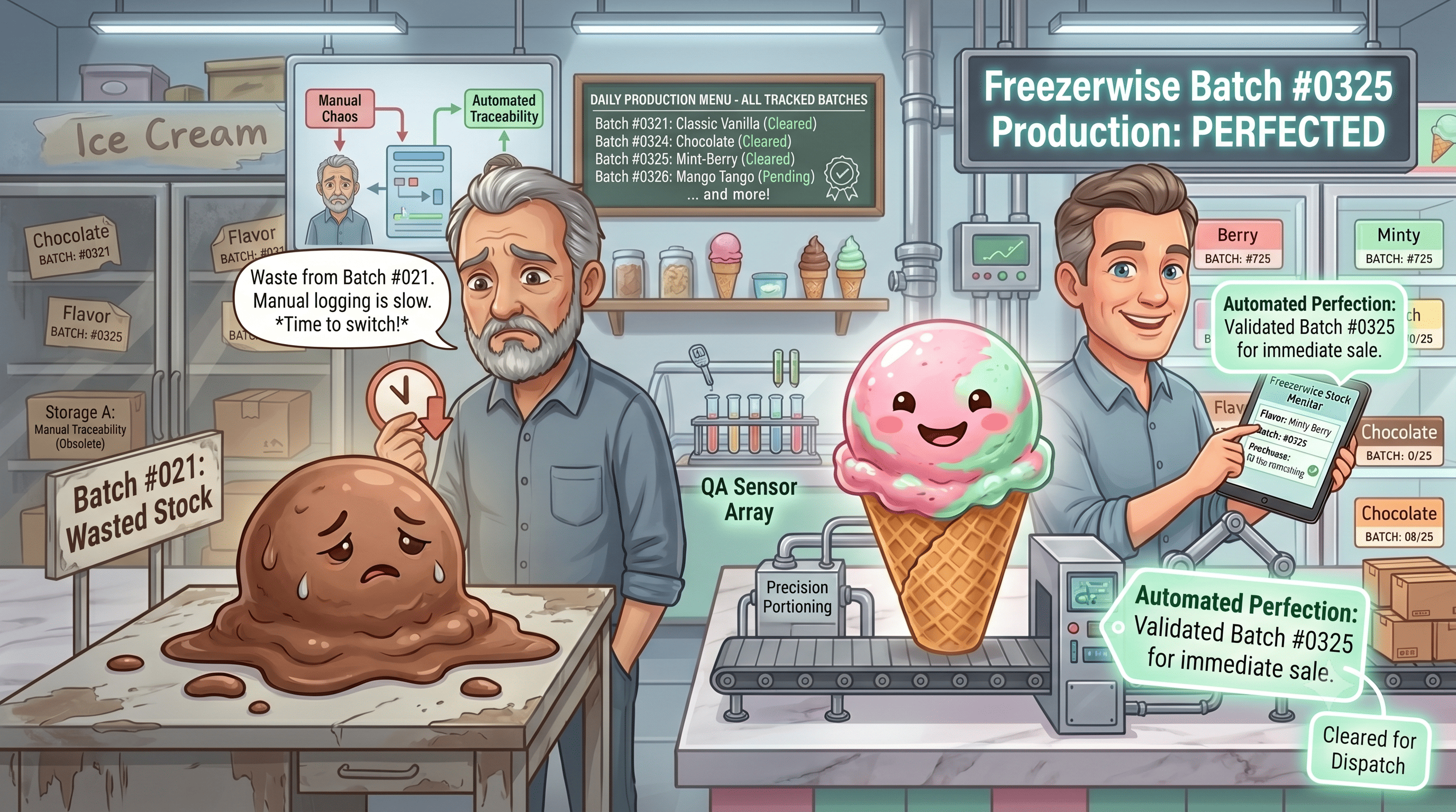 Ice Cream Shop Management Platform image