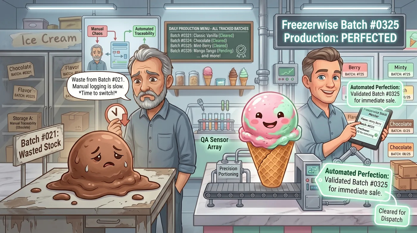 Ice Cream Shop Management Platform image