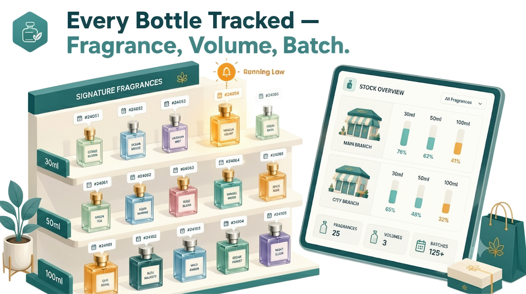 Perfume Shop Management Platform image
