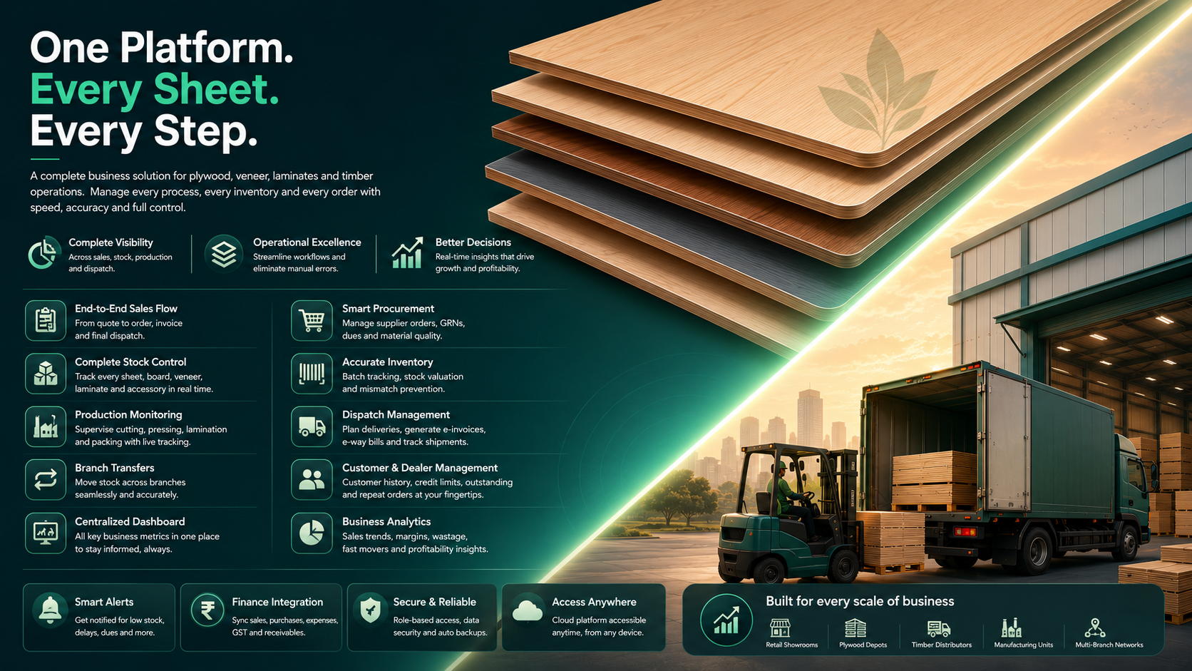 Plywood Store Management Platform image
