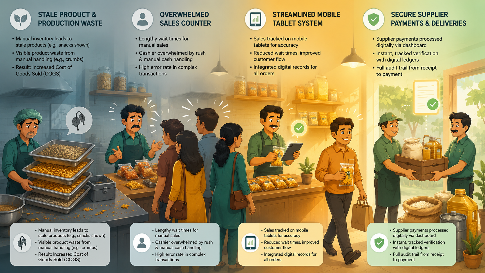 Snacks Shop Management Platform image