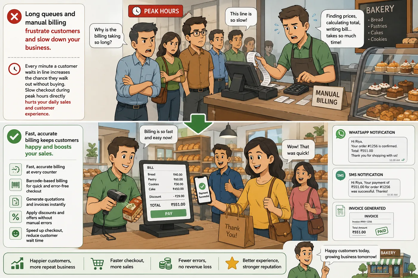 supermarket reporting image
