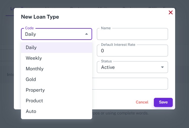 Loan Types